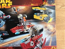 LEGO Star Wars 7283 Ultimate Space Battle 2005 Set Obi-Wan Anakin Minifigures