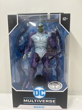 McFarlane DC Multiverse Injustice 2 Platinum Brainiac Chase Variant 7 Figure New