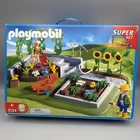 RETIRED! Playmobil 3134 Flower Garden Super Set • Complete Original Box  Vintage