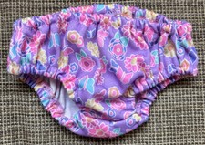 Build a Bear Purple Floral Underwear Undergarment With Hole For Tail