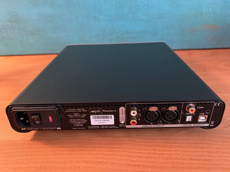 SPL Phonitor e Kopfhörerverstärker mit DAC * Klinke + XLR 4 pol * TOP in OVP - Bild 3 von 4