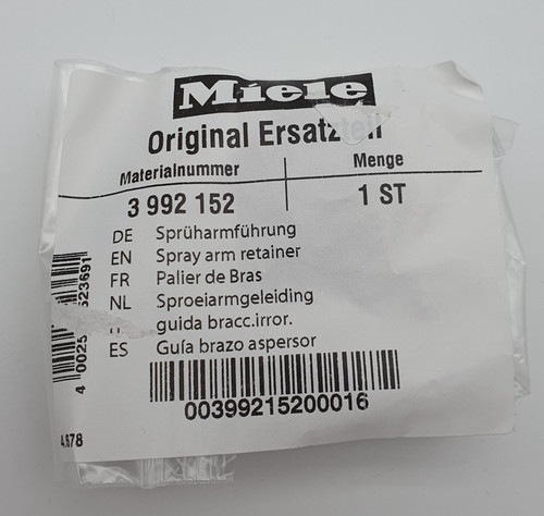 Miele Sprüharmführung Geschirrspülmaschine T.Nr. 3992152