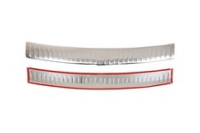 Ladekantenschutz passend für VW Passat B6 Bj. 2005-2012 (Silber)