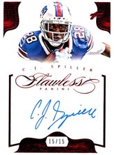 2014 Flawless Ruby CJ Spiller Auto 15/15 #9