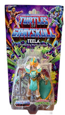 TMNT Turtles Of Grayskull     Teela 5.5  Figure     2023 MOC     Mattel