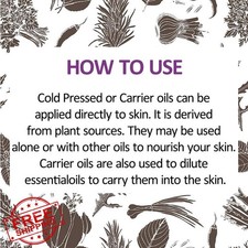 Greenwood Prickly Pear Seed Oil 5ml Cold Pressed Skin Hair Massage