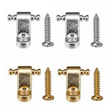 Guitar Parts Tailpiece Musical Instruments 0.39 x 0.11 Inch 1 Pair/2pcs