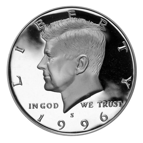 1996-S Kennedy Half Dollar Proof — photo from another recent sale