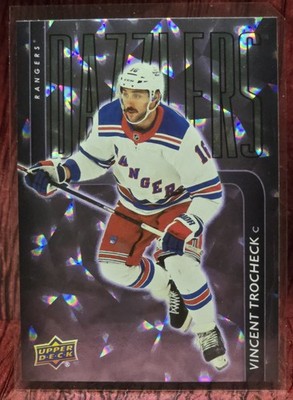 Vincent Trocheck Dazzlers Purple Holiday SP 2025-26 Series 2 #DZ-84 NY Rangers