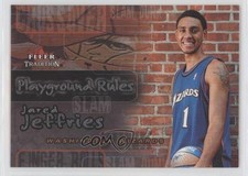 2002-03 Fleer Tradition Playground Rules Jared Jeffries #10PR uq5