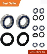 OEM Rear Wheel Bearing Kit - 2 Bearings & Seals for Suzuki Quadrunner 250/300