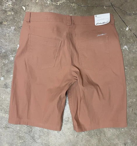 Eddie Bauer Women's Size 10 Rainier Cargo Hiking Fishing Zip Pocket Shorts - Picture 4 of 10