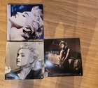 Madonna Lot Vinyl Vintage Like A Virgin  True Blue MADONNA USED 3 ALBUMS Pop