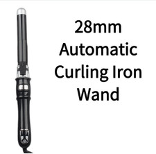 Wireless Automatic Curling Iron Rechargeable Auto Rotating Hair Curler LCD
