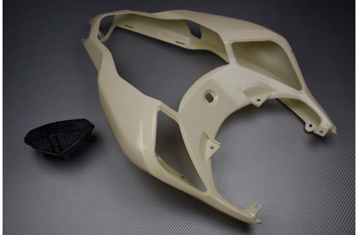 Coque arrière brute et feu fumé pour DUCATI SBK 1198 de 2009 à 2011