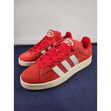 adidas Campus 00s H03474 Scarlet Gum Men's Size 12 Red White Suede New Box