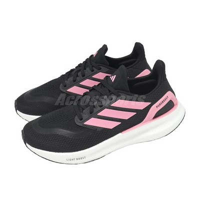 adidas Pureboost 5 W Core Black Bliss Pink Cloud White Women Road Running JR2998
