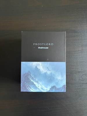 FinalMouse ULX Frostlord Size Medium *IN HAND* *SHIPS SAME DAY* *FROSTLORD KEY*