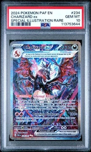 Pokemon 2024 Shiny Charizard ex 234/091 SIR Paldean Fates GEM MINT PSA 10