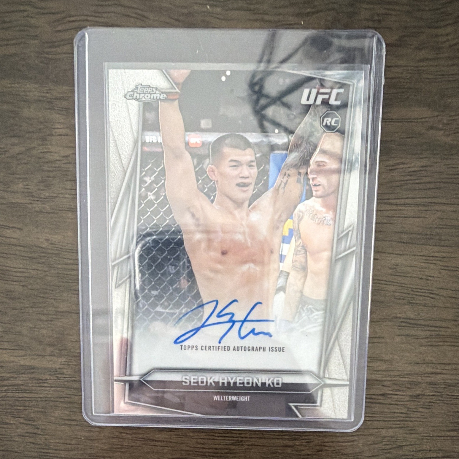 Topps 2026  UFC Chrome Rookie Autograph Seok Hyeon Ko BAV-SK