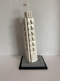LEGO ARCHITECTURE: The Leaning Tower of Pisa (21015) 100%Complete EUC