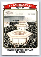 2023 Topps Heritage #NF-6 Dow Jones News Flashback