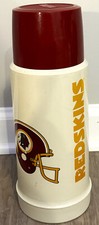 Washington Redskins King Seeley 1 Liter Thermos Excellent Vintage