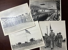Vintage WWII Military Training 10x8 Original Photographs