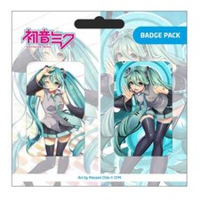 Image of Hatsune Miku Pin Badges 2-Pack Set D