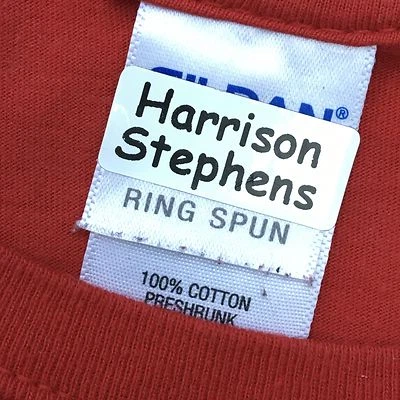 UltraStick™ Waterproof Printed Labels - Name tags to stick in to garment labels