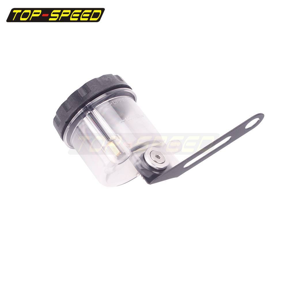 Crazy Sport Blue Anodized Brake Fluid Reservoir Cover – Fits Yamaha YZF-R6 (2006-2022) Rear