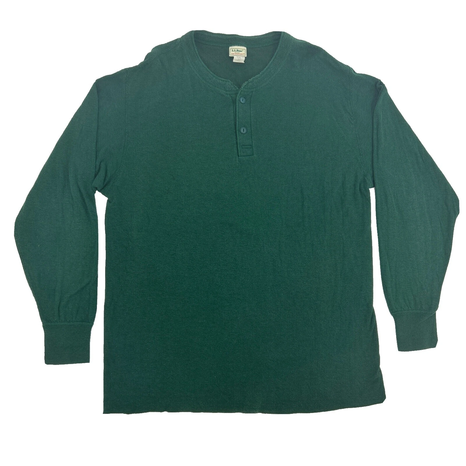 Botón Informal de Lana sólida L.L. Bean-Down Shirts for Men
