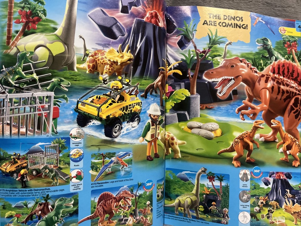 Playmobil Order Catalog Book English 2009 Collectible Collectors Item