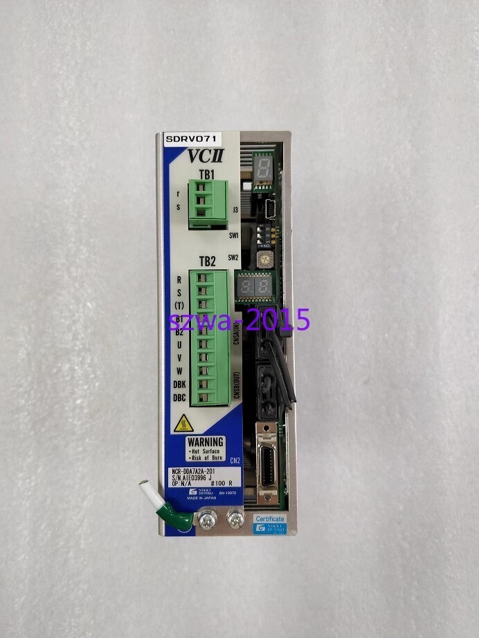 1pcs used NIKKI DENSO NCR-DDA7A2A-201 servo driver #F22