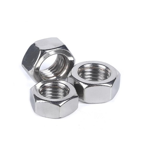 M8M24 Fine Pitch LeftHand Thread Hex Nut 304Stainless Steel Nuts