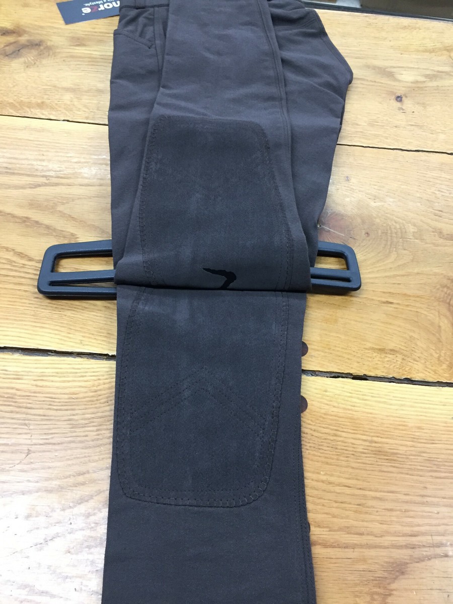 Culotte D'équitation Horze Grand Prix – Femme Longue, Taille 34 (USA), Patch Cuir – Occasion