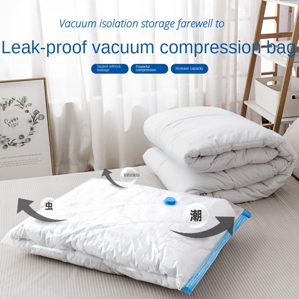 6/12 PACK VACUUM STORAGE BAGS SPACE SAVER BAGS FOR CLOTHES, VACUM