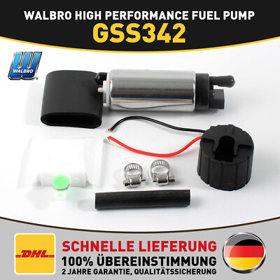 Original WALBRO Kraftstoffpumpe 255LPH Benzinpumpe Innentankpumpe Motorsport