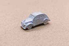 N Gauge FLEETLINE N.116 CITROEN 2CV SALOON 1952 "UNPAINTED"  WHITE METAL CASTING