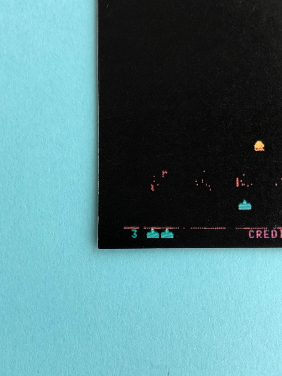 Invader Game card Taito Corporation Very Rare Japanese No.36 41240