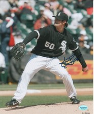 John Danks-Chicago White Sox-Autographed 8x10 Baseball Photo