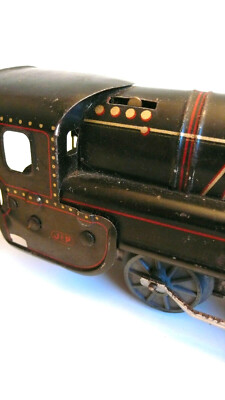 Jep O Loco Vapeur Type 120 Sncf Marron Électrique Tôle 1937