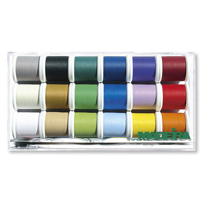 Madeira Box - mattiert matt Nr. 40 - 18 x 200m - Spulen - sortiert