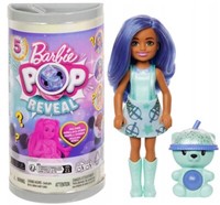 Barbie Chelsea Doll Colorful Surprise Pop Reveal Bubble Tea HRK63 Mattel