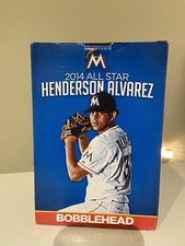 Miami Marlins 2014 “Henderson Alvarez” Bobblehead -Never Opened,Comes With Box