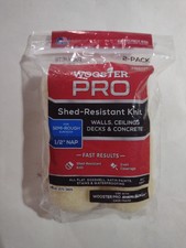 Wooster Pro Roller 4-1/2 Knit 1/2 NAP 2 Pack