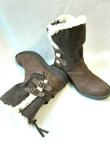 Mad Love Botines De Mujer Talla 6 Nuevo Gamuza Café Botas al Tobillo  Redondo blanda cálida * 21 | eBay