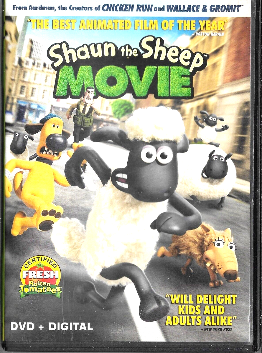 Shaun The Sheep Movie DVD Digital 2014 Lionsgate UK