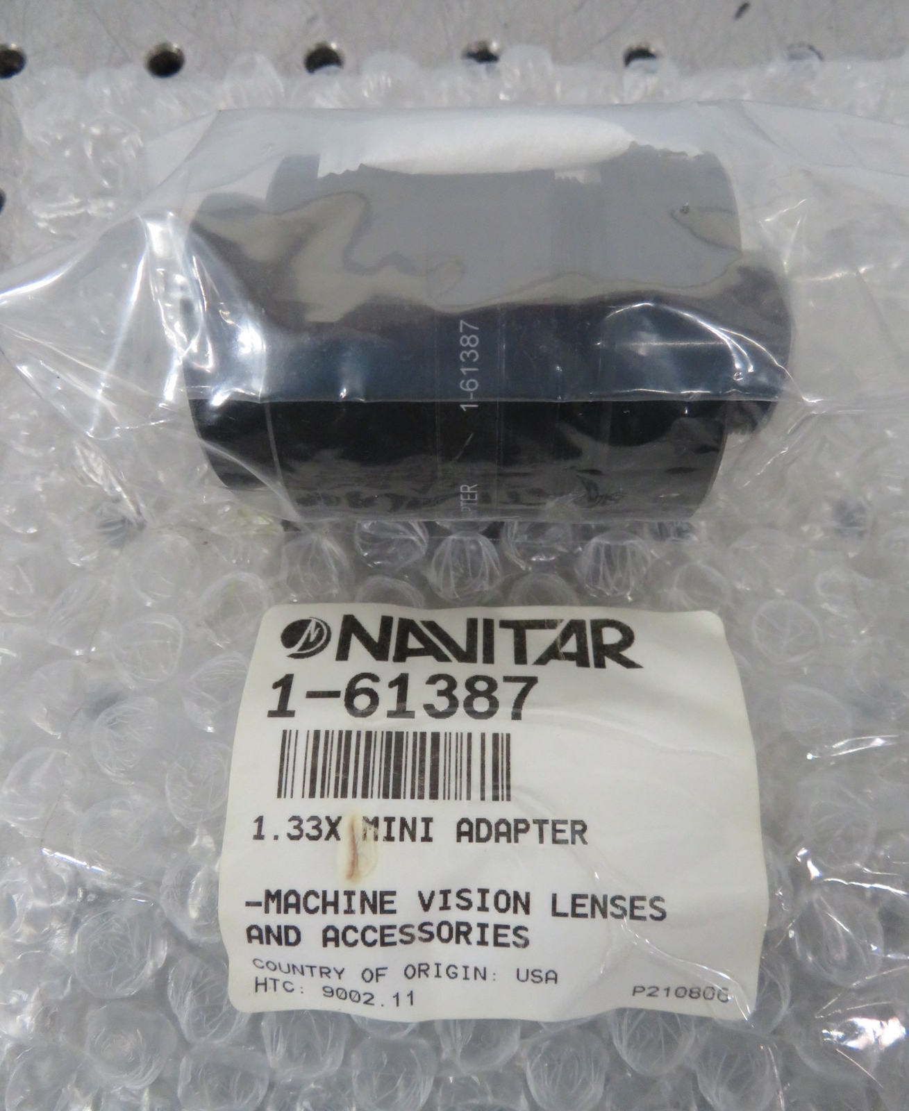 C196676 Navitar 1-61387 1.33X Mini Adapter Telescoping Imaging Lens Adapter