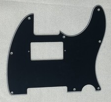 Black 3-Ply For Fender Telecaster 8-Hole Humbucke Style Guitar Pickguard